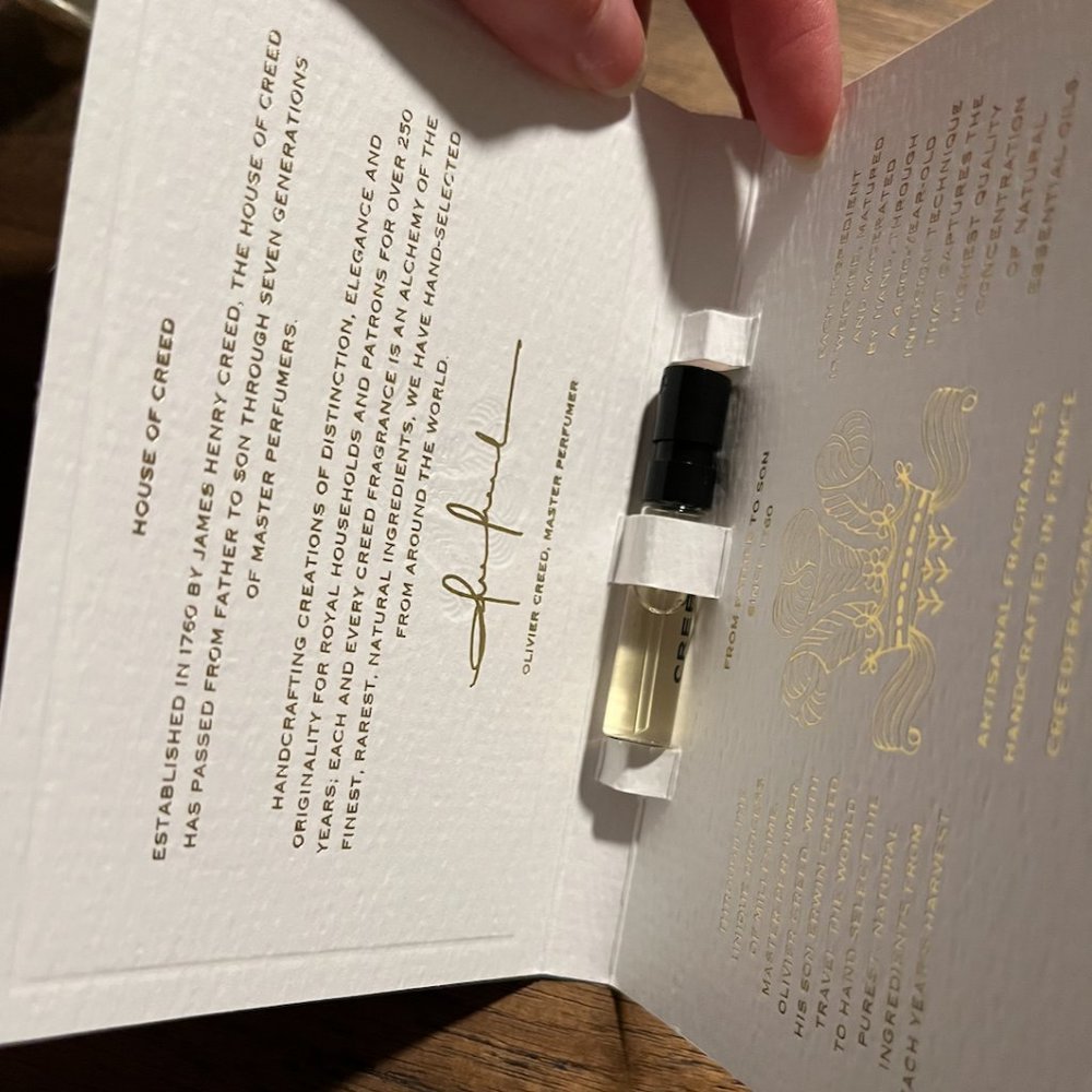 Creed Sublime Vanille sample